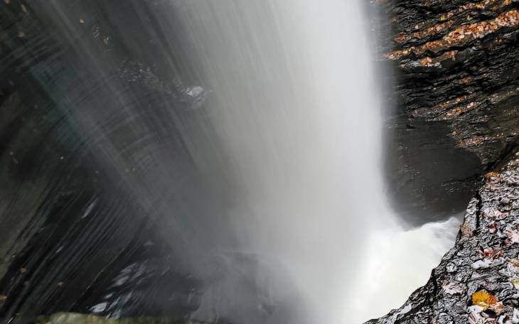 Behind the Waterfall @ Watkins Glen State Park