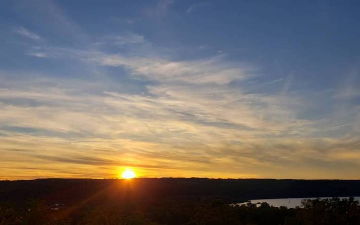 Ithaca Sunset Oct 5