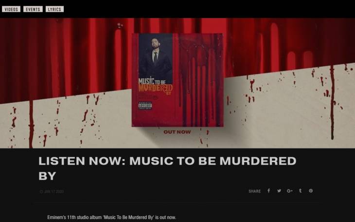 Music To Be Murdered By Eminem
